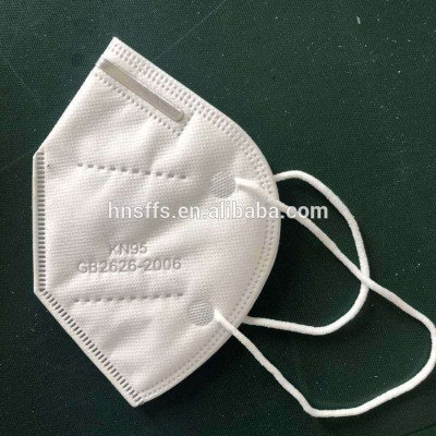 Disposable face KN95 masks anit air pollution respirator mask direct factory 4-layer KN95 mask cheap price